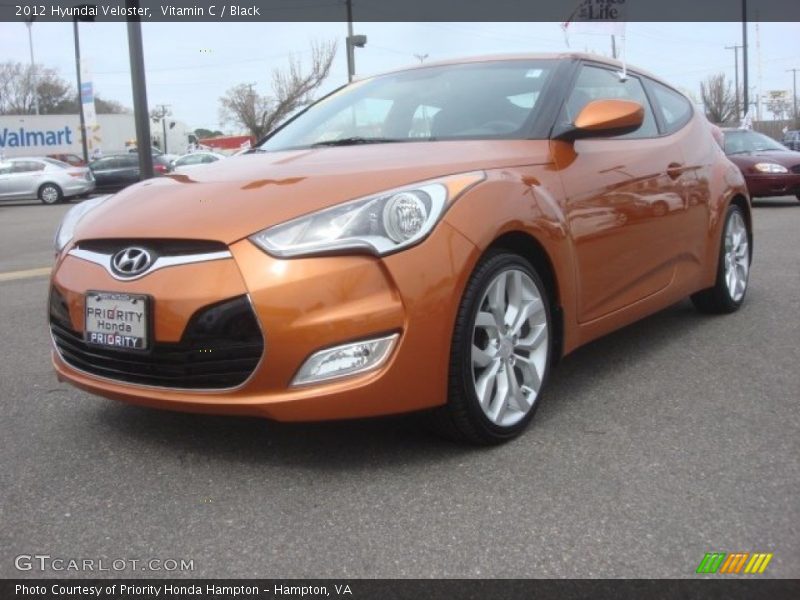 Vitamin C / Black 2012 Hyundai Veloster