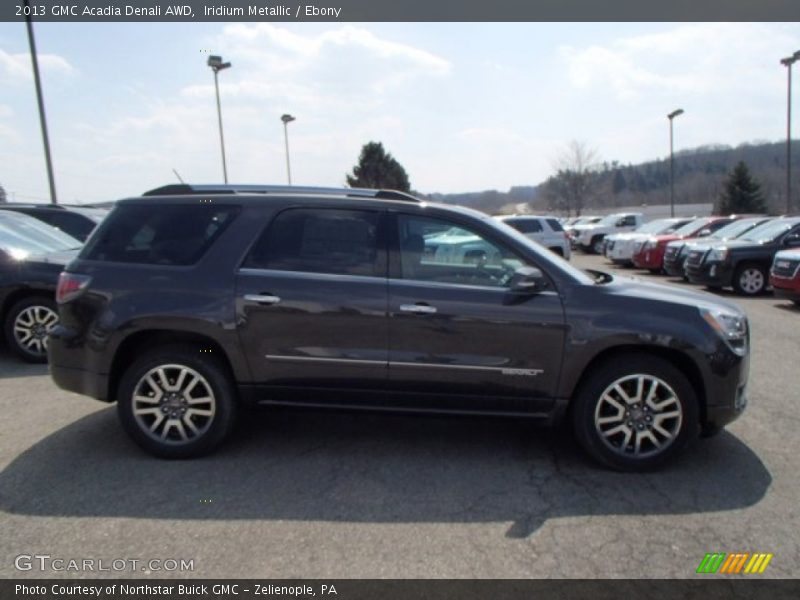 Iridium Metallic / Ebony 2013 GMC Acadia Denali AWD