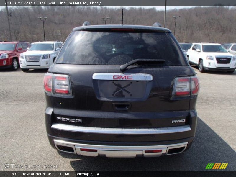 Iridium Metallic / Ebony 2013 GMC Acadia Denali AWD