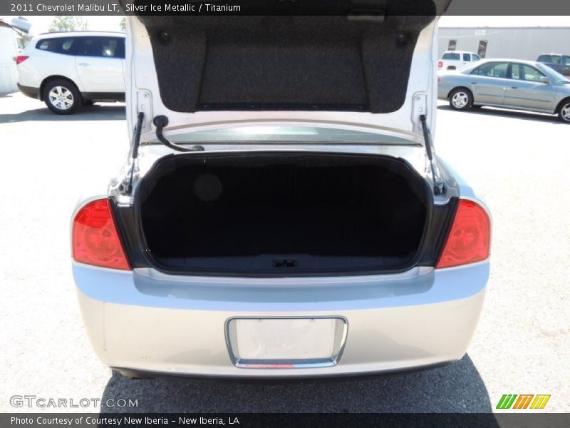 Silver Ice Metallic / Titanium 2011 Chevrolet Malibu LT