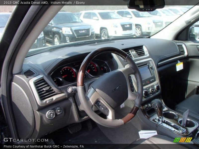 Iridium Metallic / Ebony 2013 GMC Acadia Denali AWD