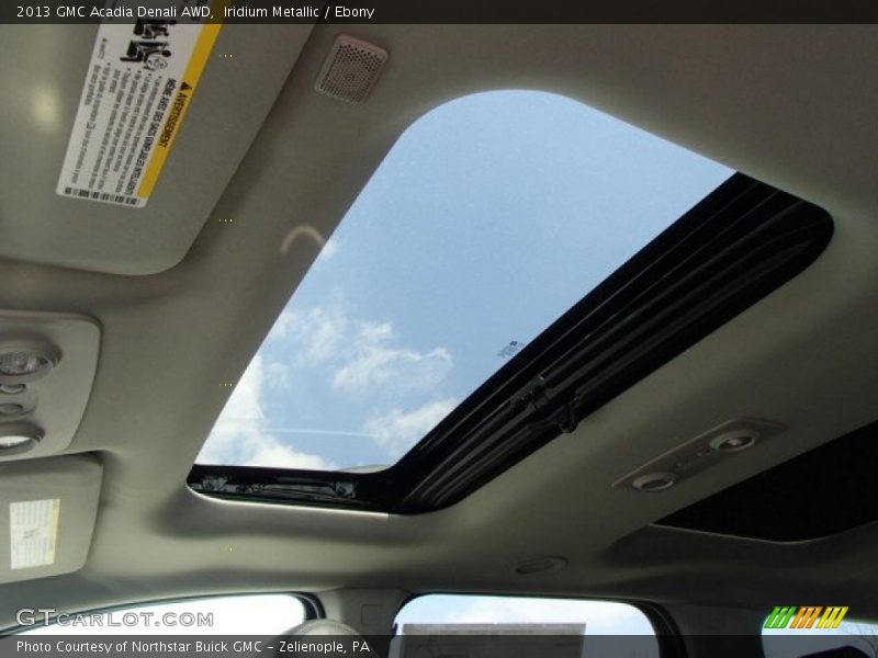 Iridium Metallic / Ebony 2013 GMC Acadia Denali AWD