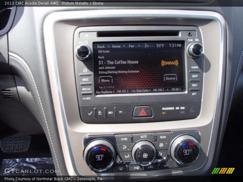 Iridium Metallic / Ebony 2013 GMC Acadia Denali AWD
