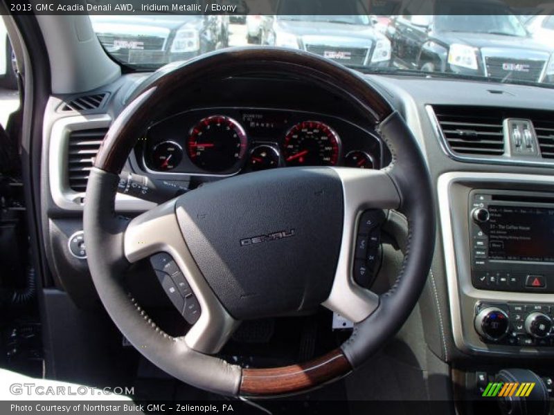 Iridium Metallic / Ebony 2013 GMC Acadia Denali AWD