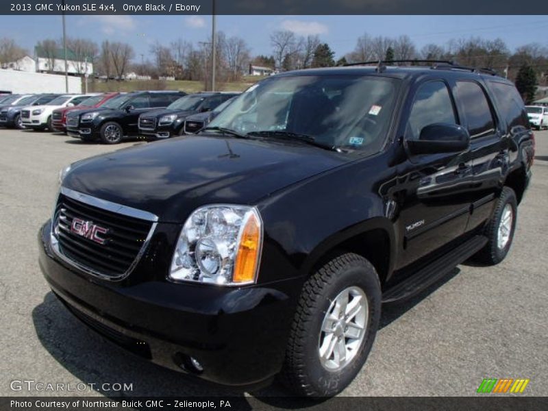 Onyx Black / Ebony 2013 GMC Yukon SLE 4x4