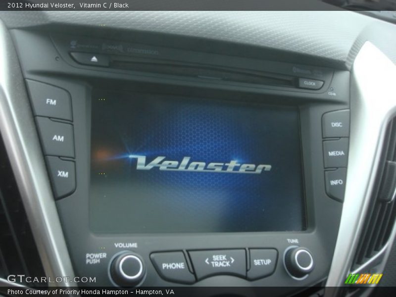 Vitamin C / Black 2012 Hyundai Veloster