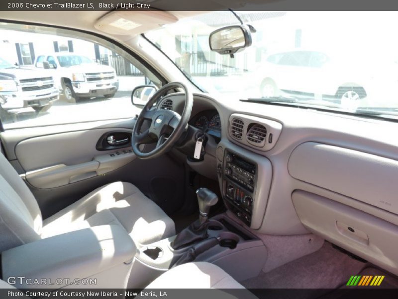 Black / Light Gray 2006 Chevrolet TrailBlazer LS