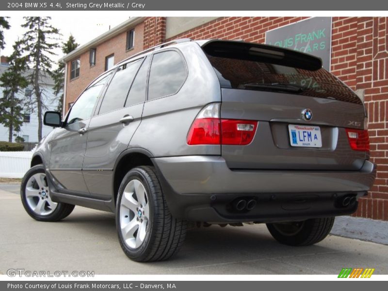 Sterling Grey Metallic / Grey 2004 BMW X5 4.4i