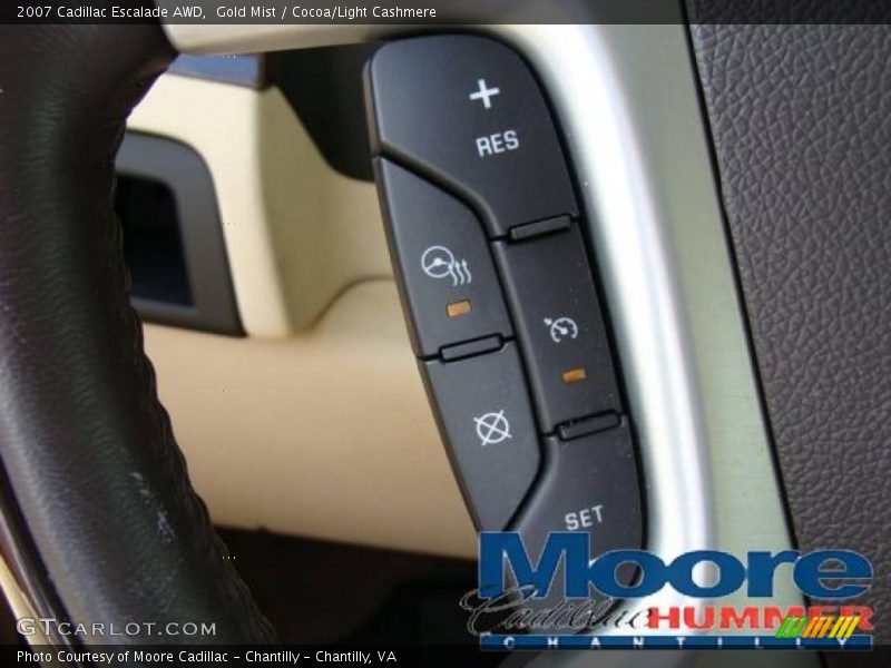 Gold Mist / Cocoa/Light Cashmere 2007 Cadillac Escalade AWD