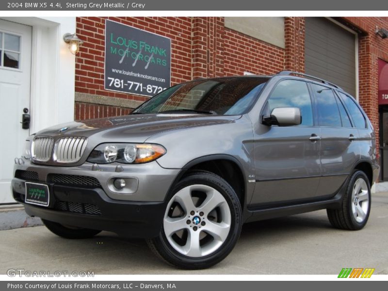 Sterling Grey Metallic / Grey 2004 BMW X5 4.4i