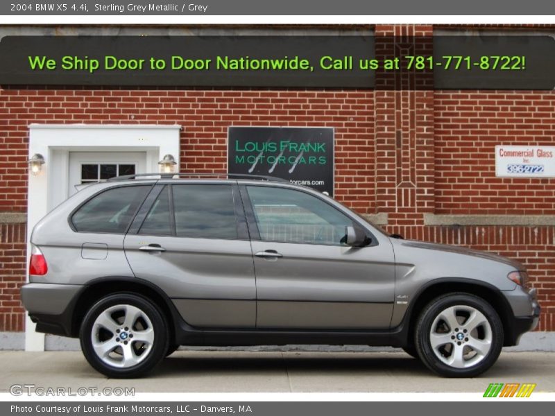 Sterling Grey Metallic / Grey 2004 BMW X5 4.4i