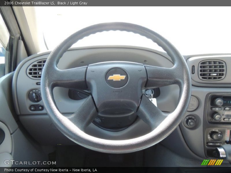 Black / Light Gray 2006 Chevrolet TrailBlazer LS