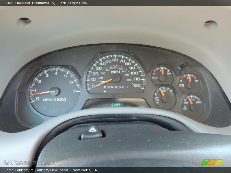 Black / Light Gray 2006 Chevrolet TrailBlazer LS