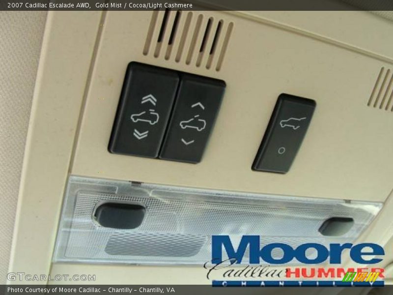 Gold Mist / Cocoa/Light Cashmere 2007 Cadillac Escalade AWD