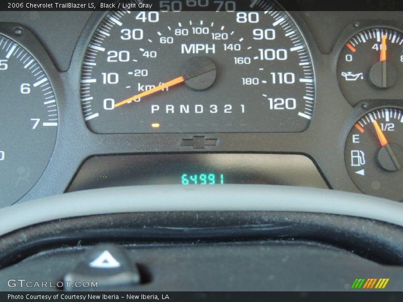 Black / Light Gray 2006 Chevrolet TrailBlazer LS