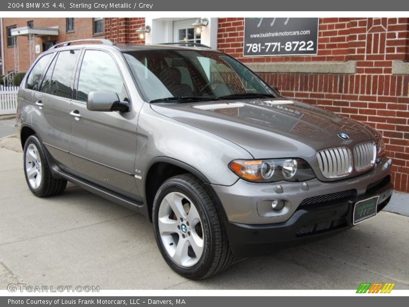 Sterling Grey Metallic / Grey 2004 BMW X5 4.4i