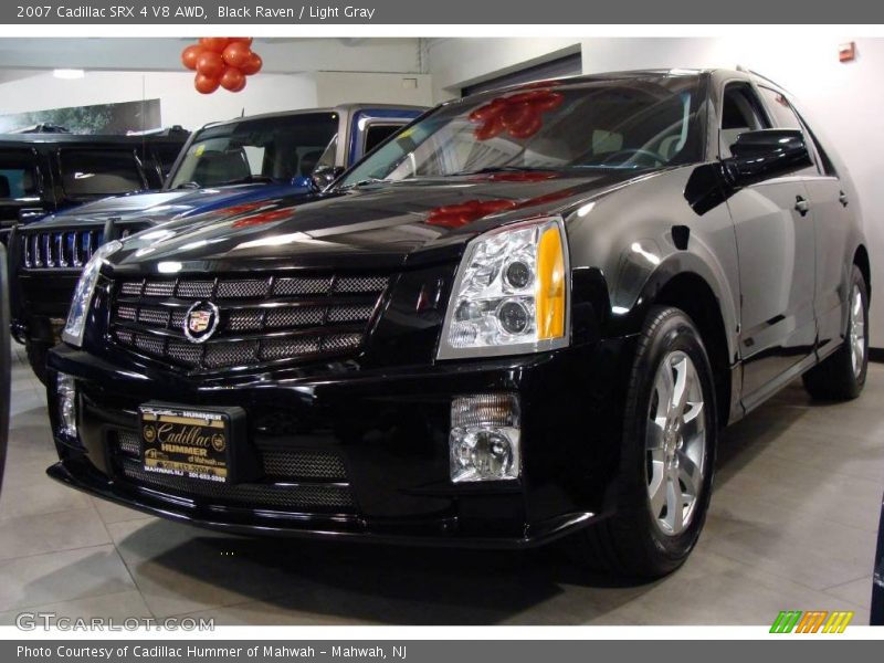 Black Raven / Light Gray 2007 Cadillac SRX 4 V8 AWD