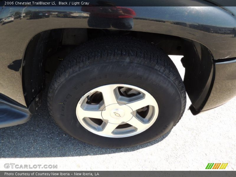 Black / Light Gray 2006 Chevrolet TrailBlazer LS