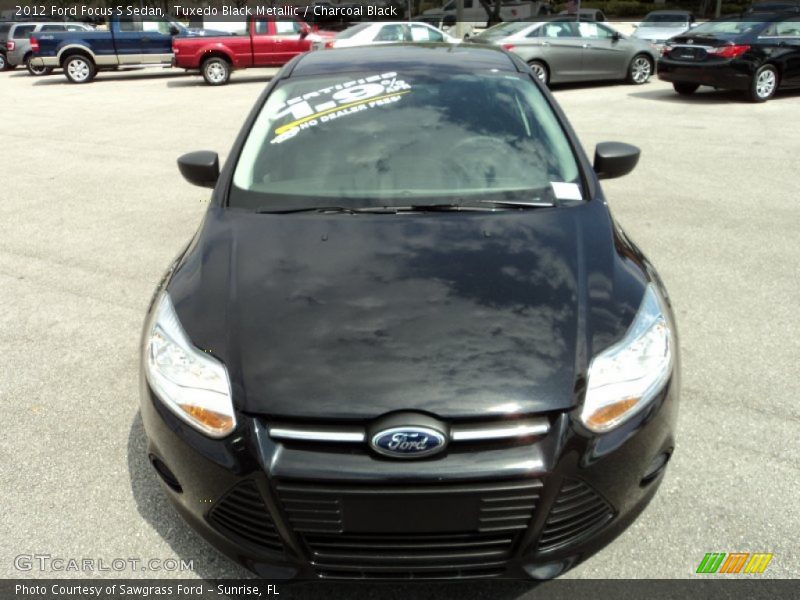 Tuxedo Black Metallic / Charcoal Black 2012 Ford Focus S Sedan
