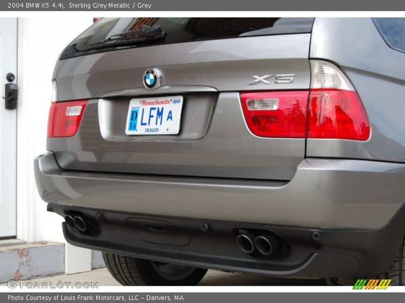 Sterling Grey Metallic / Grey 2004 BMW X5 4.4i