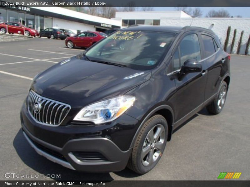 Carbon Black Metallic / Ebony 2013 Buick Encore AWD