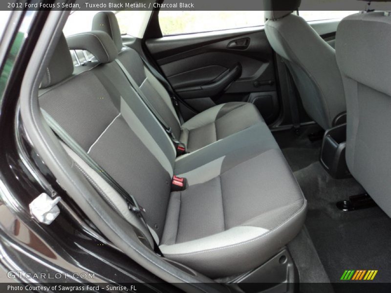 Tuxedo Black Metallic / Charcoal Black 2012 Ford Focus S Sedan
