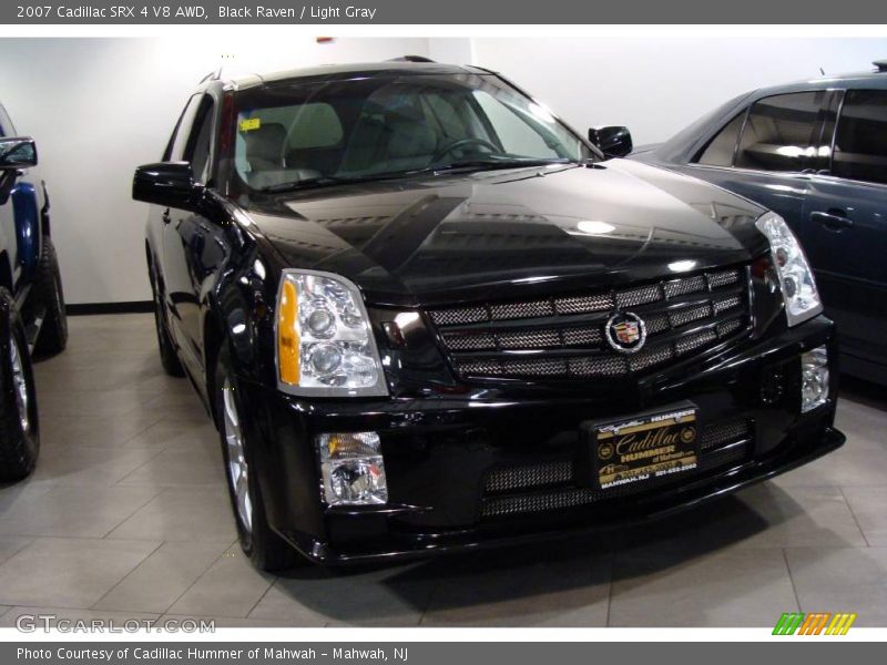 Black Raven / Light Gray 2007 Cadillac SRX 4 V8 AWD