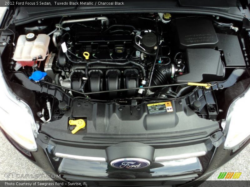 Tuxedo Black Metallic / Charcoal Black 2012 Ford Focus S Sedan