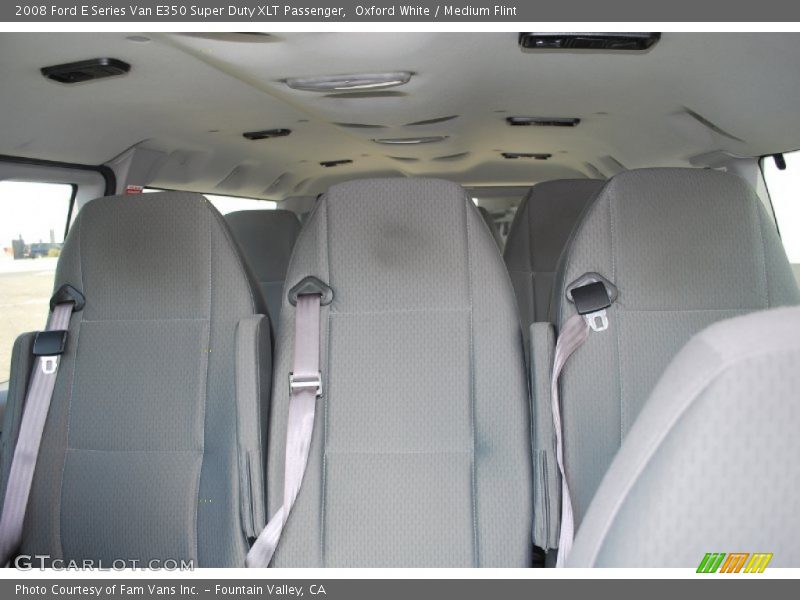Oxford White / Medium Flint 2008 Ford E Series Van E350 Super Duty XLT Passenger