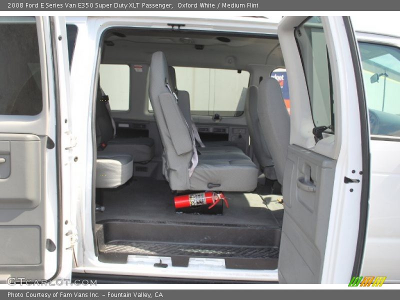 Oxford White / Medium Flint 2008 Ford E Series Van E350 Super Duty XLT Passenger