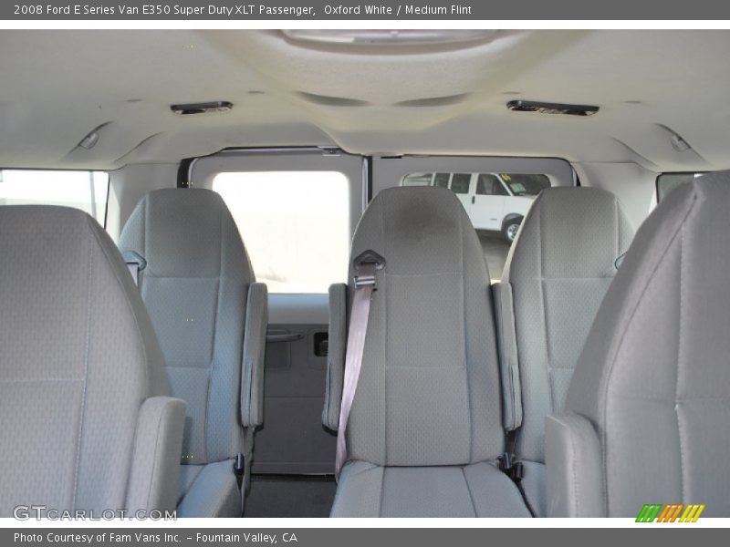 Oxford White / Medium Flint 2008 Ford E Series Van E350 Super Duty XLT Passenger