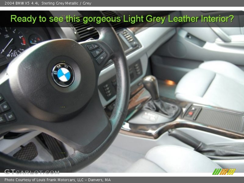 Sterling Grey Metallic / Grey 2004 BMW X5 4.4i