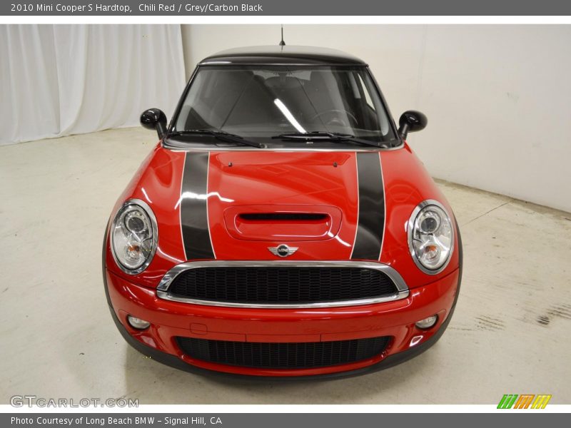 Chili Red / Grey/Carbon Black 2010 Mini Cooper S Hardtop