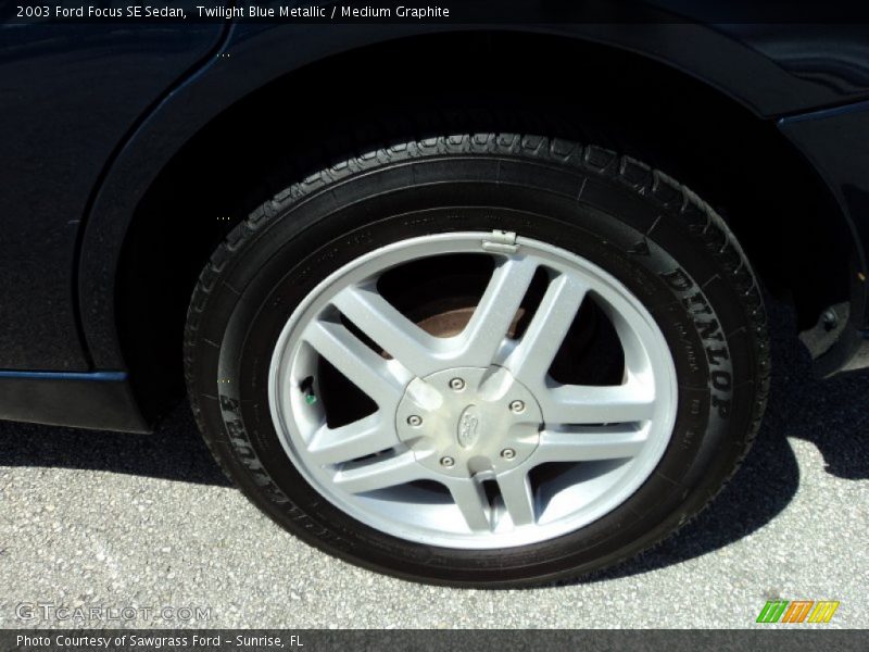 Twilight Blue Metallic / Medium Graphite 2003 Ford Focus SE Sedan