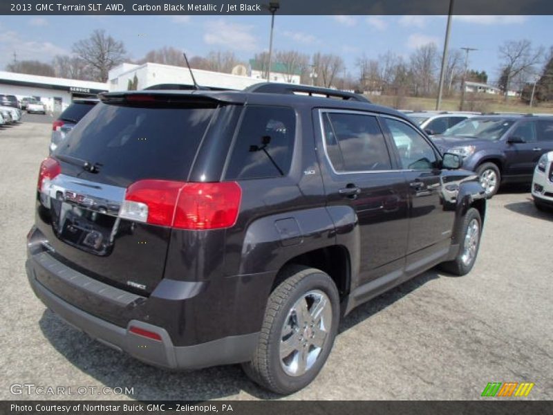 Carbon Black Metallic / Jet Black 2013 GMC Terrain SLT AWD