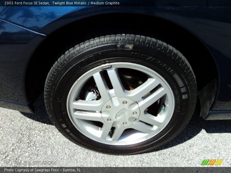 Twilight Blue Metallic / Medium Graphite 2003 Ford Focus SE Sedan