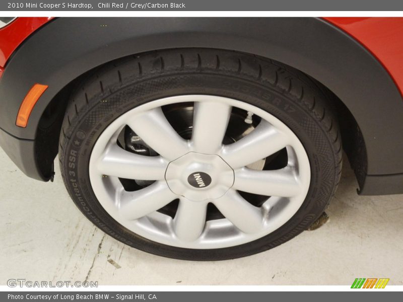Chili Red / Grey/Carbon Black 2010 Mini Cooper S Hardtop