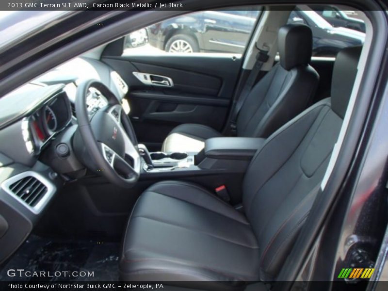 Carbon Black Metallic / Jet Black 2013 GMC Terrain SLT AWD
