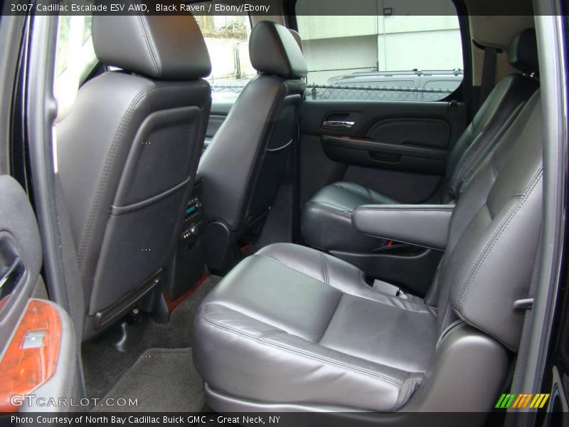 Black Raven / Ebony/Ebony 2007 Cadillac Escalade ESV AWD