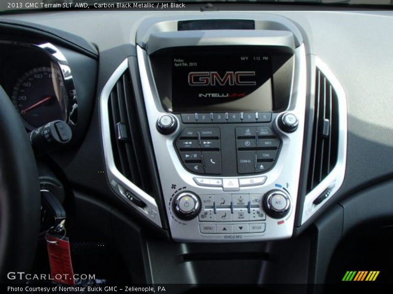 Carbon Black Metallic / Jet Black 2013 GMC Terrain SLT AWD