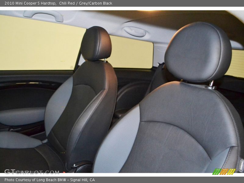 Chili Red / Grey/Carbon Black 2010 Mini Cooper S Hardtop