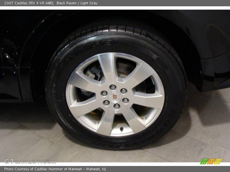 Black Raven / Light Gray 2007 Cadillac SRX 4 V8 AWD