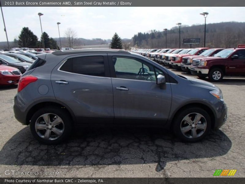 Satin Steel Gray Metallic / Ebony 2013 Buick Encore Convenience AWD