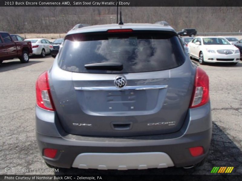 Satin Steel Gray Metallic / Ebony 2013 Buick Encore Convenience AWD