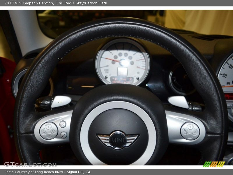 Chili Red / Grey/Carbon Black 2010 Mini Cooper S Hardtop