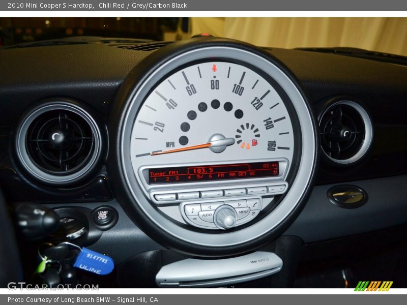 Chili Red / Grey/Carbon Black 2010 Mini Cooper S Hardtop