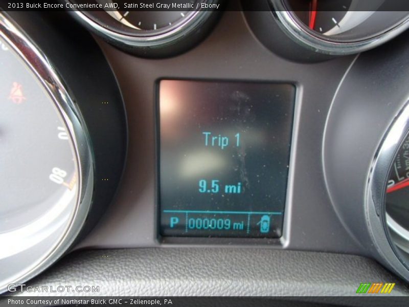 Satin Steel Gray Metallic / Ebony 2013 Buick Encore Convenience AWD