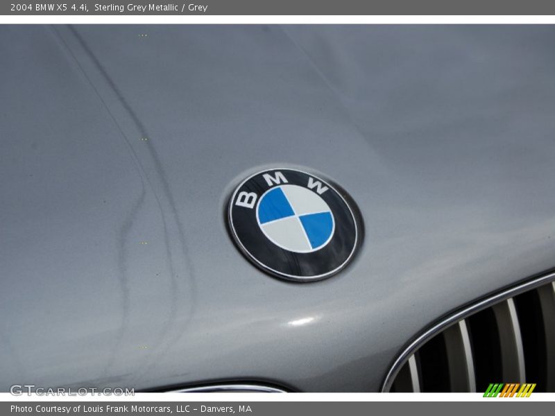 Sterling Grey Metallic / Grey 2004 BMW X5 4.4i