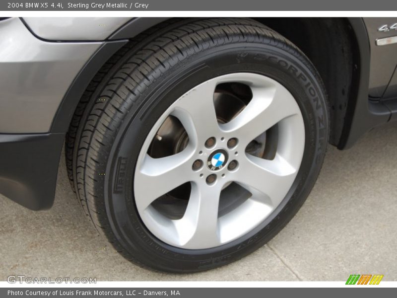 Sterling Grey Metallic / Grey 2004 BMW X5 4.4i