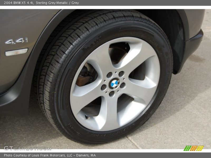 Sterling Grey Metallic / Grey 2004 BMW X5 4.4i